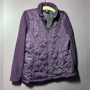ZeroXposur Women's Deep Purple Puffer Jacket